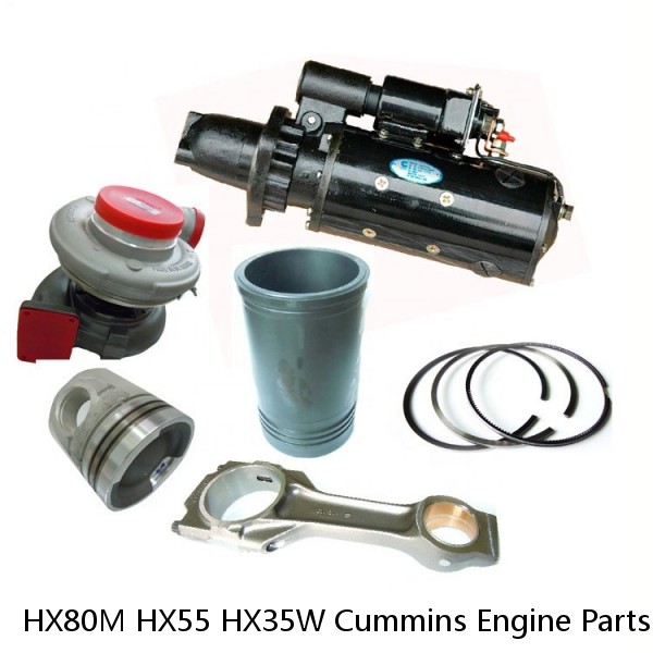 HX80M HX55 HX35W Cummins Engine Parts , Spare Cummins Holset Turbocharger