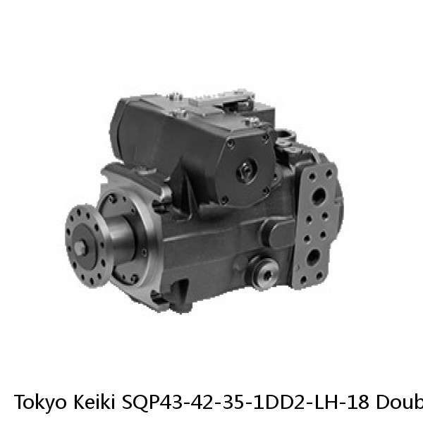 Tokyo Keiki SQP43-42-35-1DD2-LH-18 Double Fixed Displacement Vane Pump