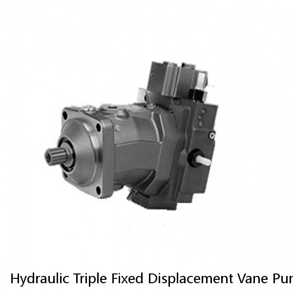 Hydraulic Triple Fixed Displacement Vane Pump Tokyo Keiki SQP Series