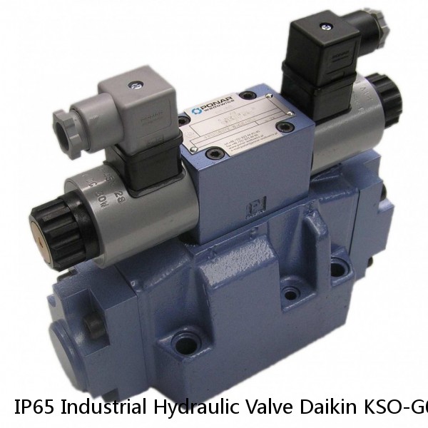 IP65 Industrial Hydraulic Valve Daikin KSO-G02 Series Solenoid Operated Valve