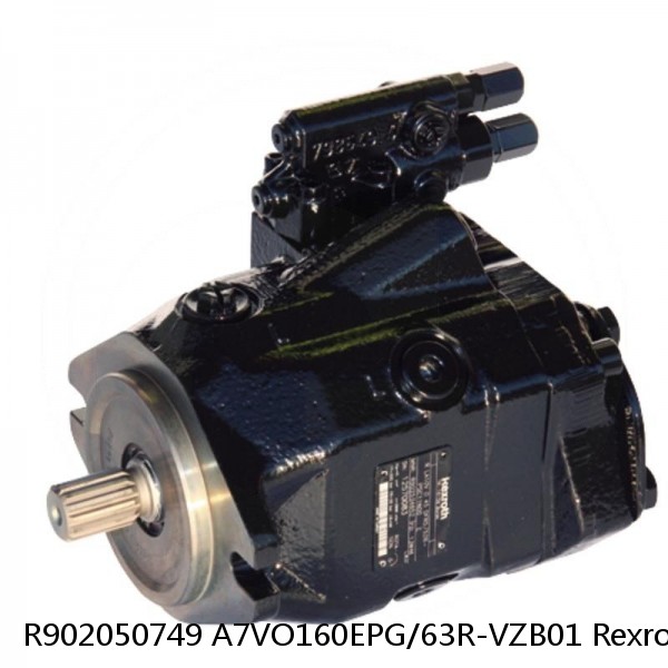 R902050749 A7VO160EPG/63R-VZB01 Rexroth A7VO160 Series Axial Piston Variable