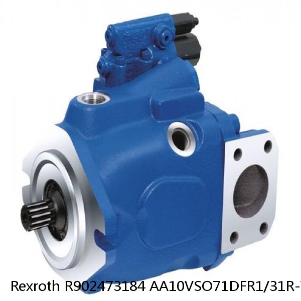 Rexroth R902473184 AA10VSO71DFR1/31R-VPA42N00 Axial Piston Variable Pump