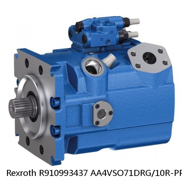 Rexroth R910993437 AA4VSO71DRG/10R-PPB13N00-SO580 Axial Piston Variable Pump