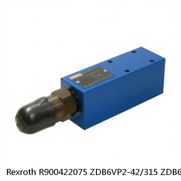 Rexroth R900422075 ZDB6VP2-42/315 ZDB6VP2-4X/315 Pressure Piloted Relief Valve