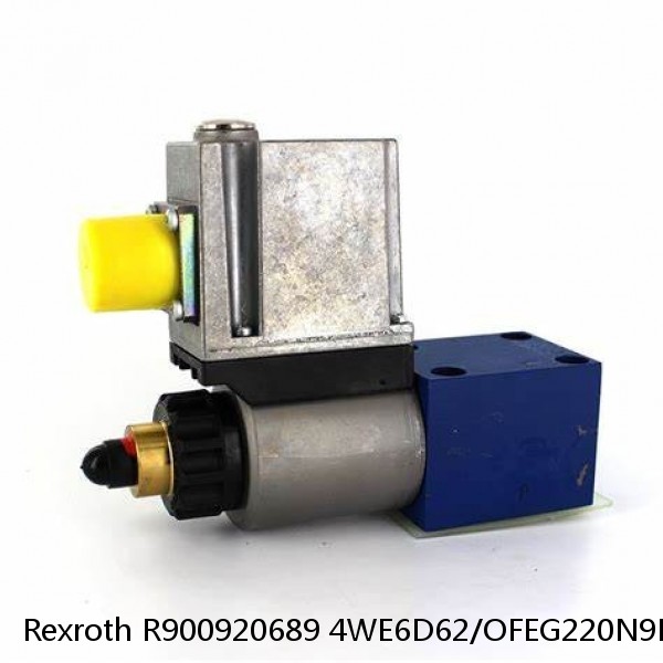 Rexroth R900920689 4WE6D62/OFEG220N9K4/V 4WE6D6X/OFEG220N9K4/V Directional Spool