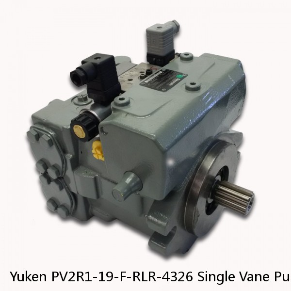 Yuken PV2R1-19-F-RLR-4326 Single Vane Pump