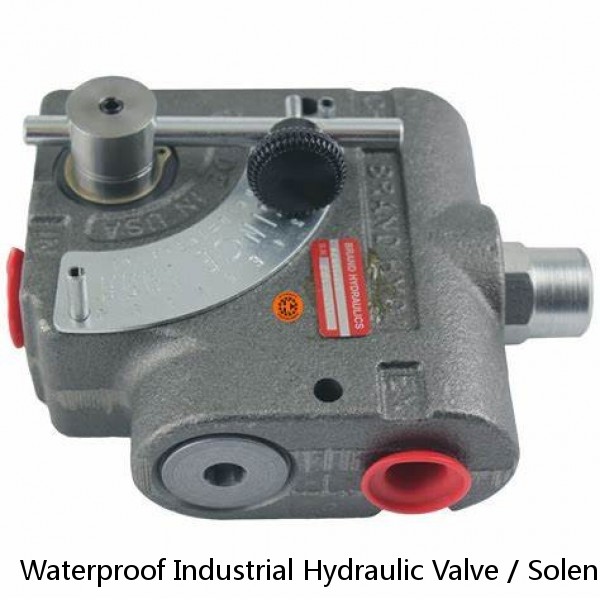 Waterproof Industrial Hydraulic Valve / Solenoid Operated Valve Daikin KSO-G03