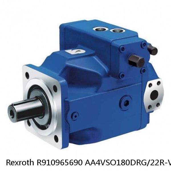 Rexroth R910965690 AA4VSO180DRG/22R-VPB13K26 Axial Piston Variable Pump