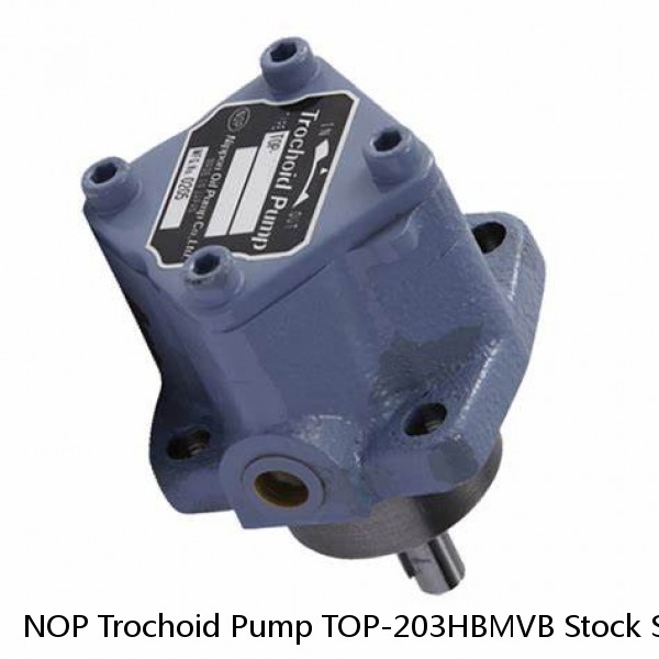 NOP Trochoid Pump TOP-203HBMVB Stock Sale
