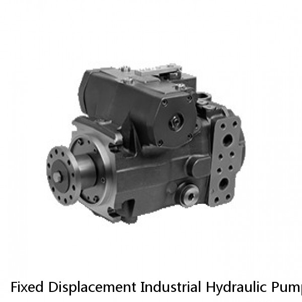 Fixed Displacement Industrial Hydraulic Pump Dual Vane Pump Low Noise