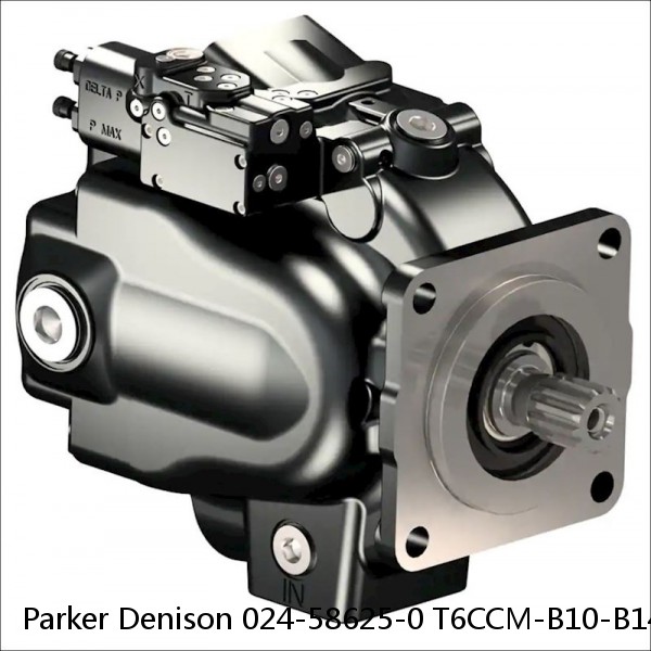 Parker Denison 024-58625-0 T6CCM-B10-B14-3L00-D100 Double Hydraulic Vane Pump #1 small image