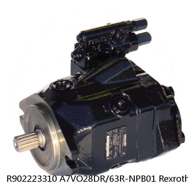 R902223310 A7VO28DR/63R-NPB01 Rexroth Axial Piston Variable Pump A7VO28DR Type #1 small image