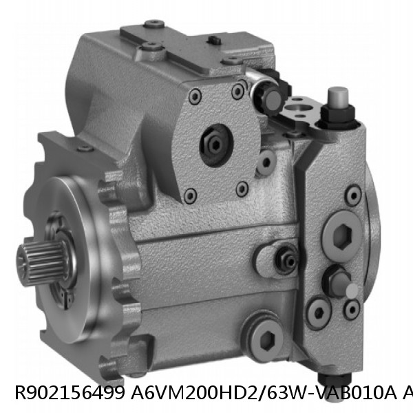 R902156499 A6VM200HD2/63W-VAB010A A6VM200 Series Axial Piston Variable Motor