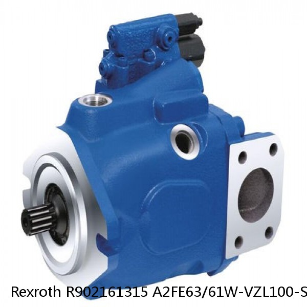 Rexroth R902161315 A2FE63/61W-VZL100-S Plug-In Motor