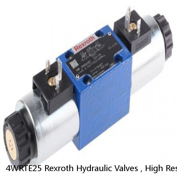 4WRTE25 Rexroth Hydraulic Valves , High Response Rexroth Directional Valves