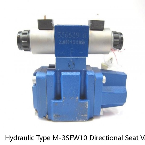 Hydraulic Type M-3SEW10 Directional Seat Valve with Solenoid Actuation