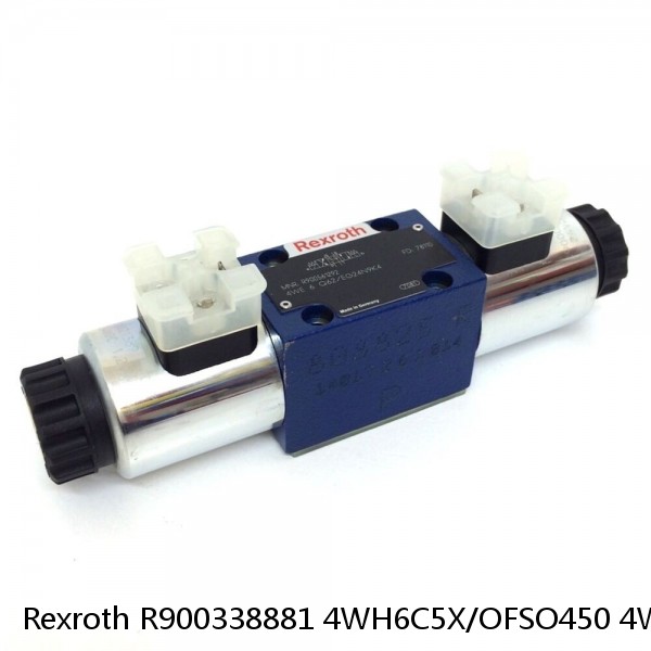 Rexroth R900338881 4WH6C5X/OFSO450 4WH6 Series Directional Valve With Fluidic