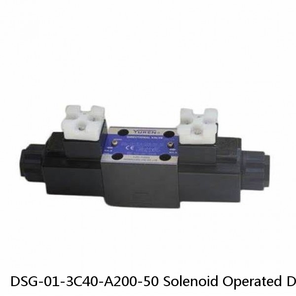 DSG-01-3C40-A200-50 Solenoid Operated Directional Valves