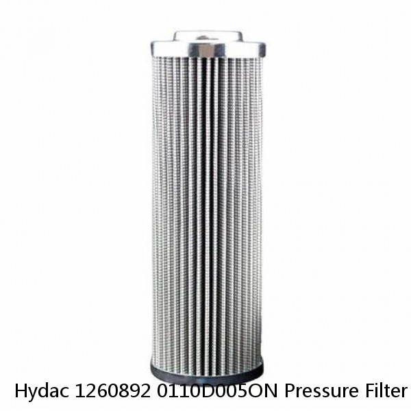 Hydac 1260892 0110D005ON Pressure Filter Element #1 image