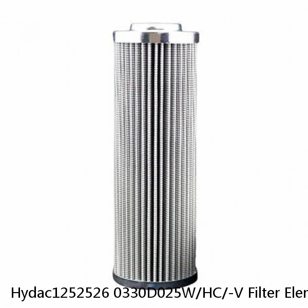 Hydac1252526 0330D025W/HC/-V Filter Element #1 image
