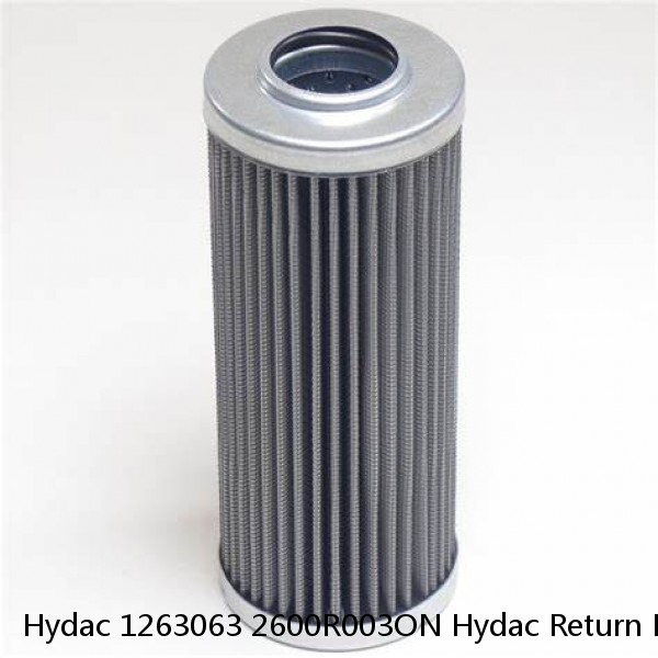 Hydac 1263063 2600R003ON Hydac Return Line Element #1 image