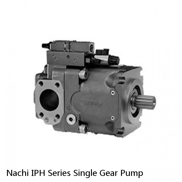 Nachi IPH Series Single Gear Pump #1 image