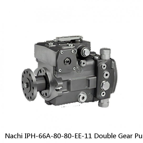 Nachi IPH-66A-80-80-EE-11 Double Gear Pump #1 image