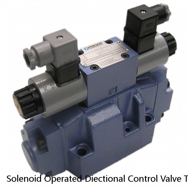 Solenoid Operated Diectional Control Valve Tokyo keiki DG4V-3 Series ISO9001 #1 image
