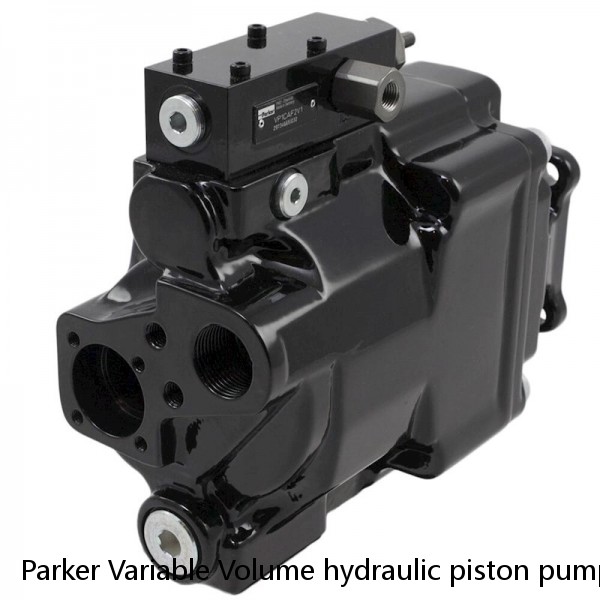 Parker Variable Volume hydraulic piston pump With Cast Iron Housing PVP48 Series #1 image