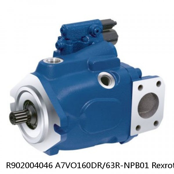 R902004046 A7VO160DR/63R-NPB01 Rexroth A7VO160 Series Axial Piston Variable Pump #1 image