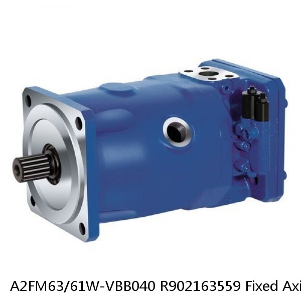 A2FM63/61W-VBB040 R902163559 Fixed Axial Piston Motor #1 image